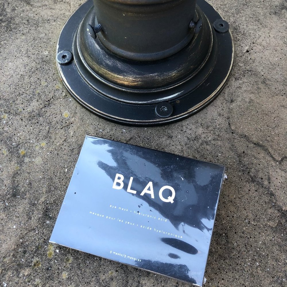 BLAQ NEW SEALED EYE MASK X 5 HYALURONIC ACID